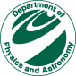 Department of Physics and Astronomy logo